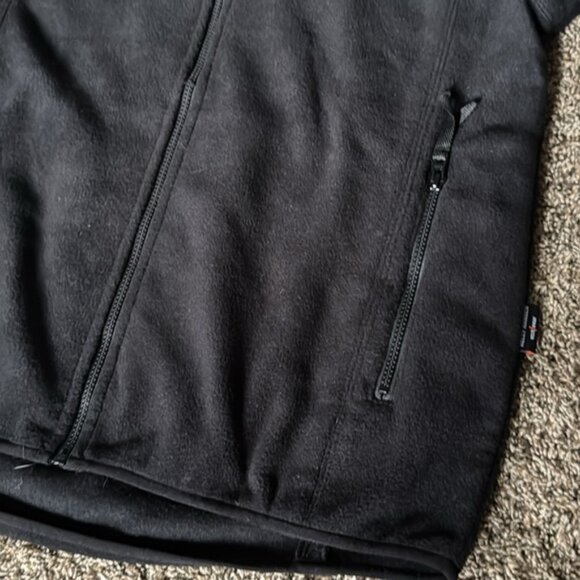 Helly Hanson Large Black Fleece Workwear Jacket - Picture 4 of 7